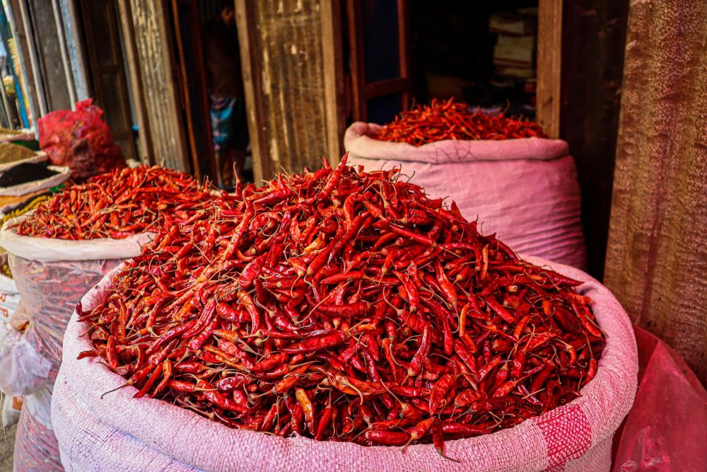 Red Chilli — Packed presentation